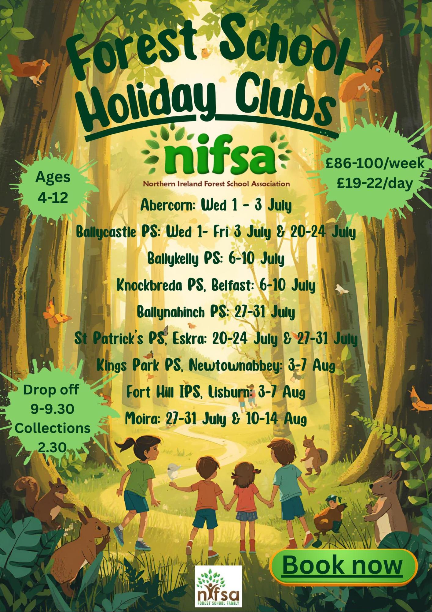 NI Wide Holiday Clubs