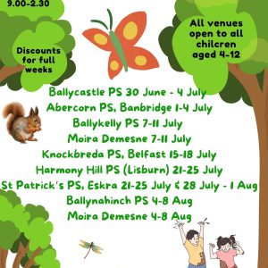 Holiday Club Bookings (other than Clandeboye) are through Magic Bookings